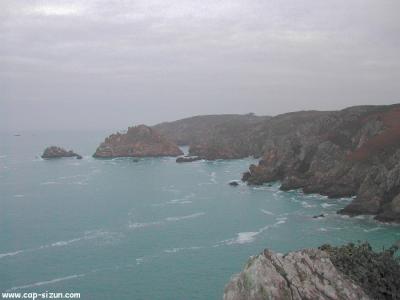 La côte de Goulien et le rocher Milinou