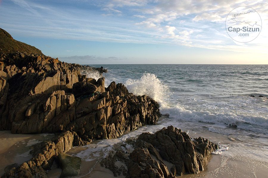 Fin de la plage de Mesperleuc