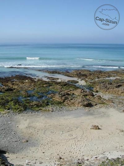 Plage de Gwendrez à Plouhinec