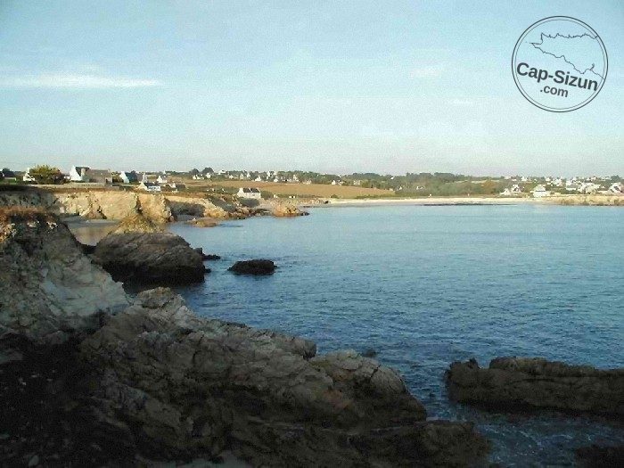 La plage du Loc'h à Plogoff