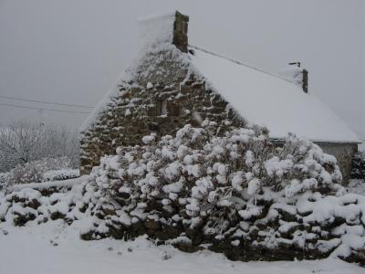 Neige à Plogoff