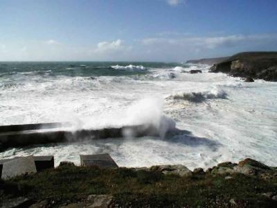 Pors Loubous dans la tempête
