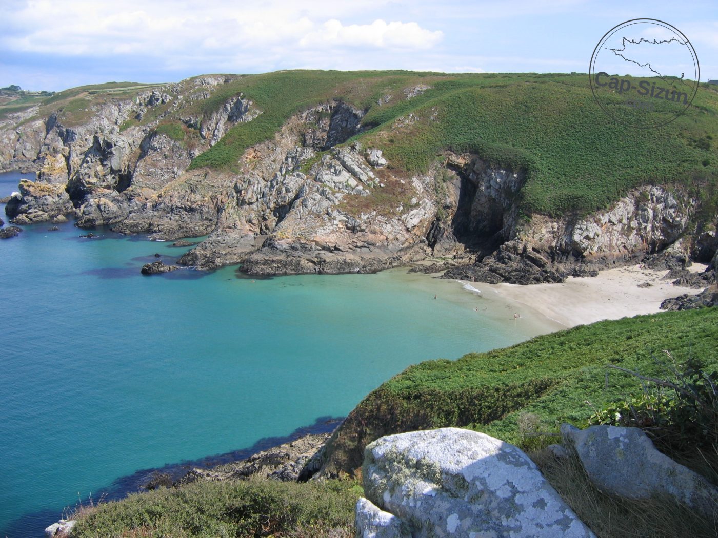 La plage de Louédec