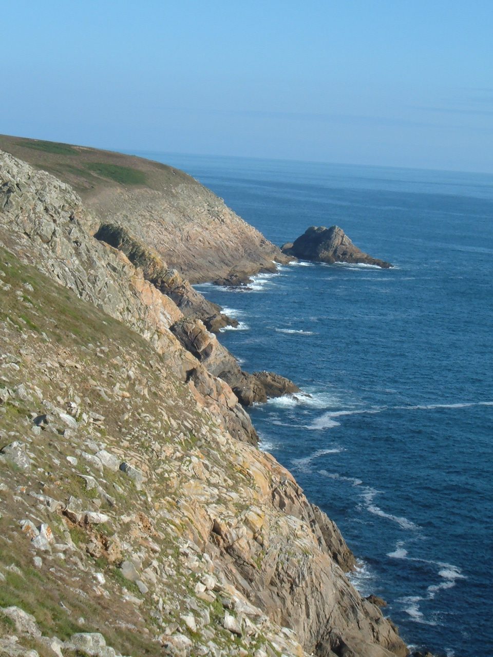 Côte vers Plogoff vue de Bestrées
