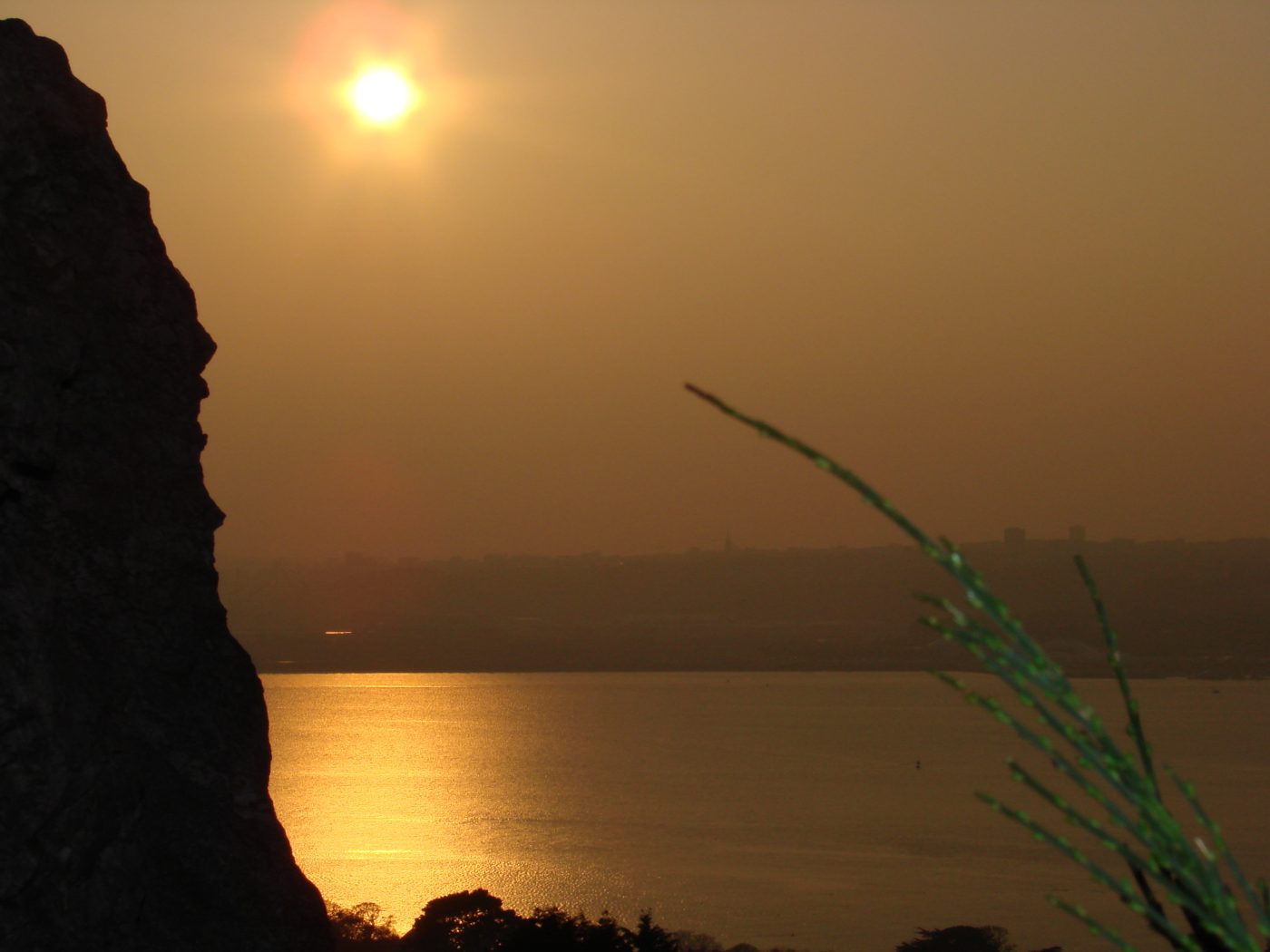 Du haut des falaises