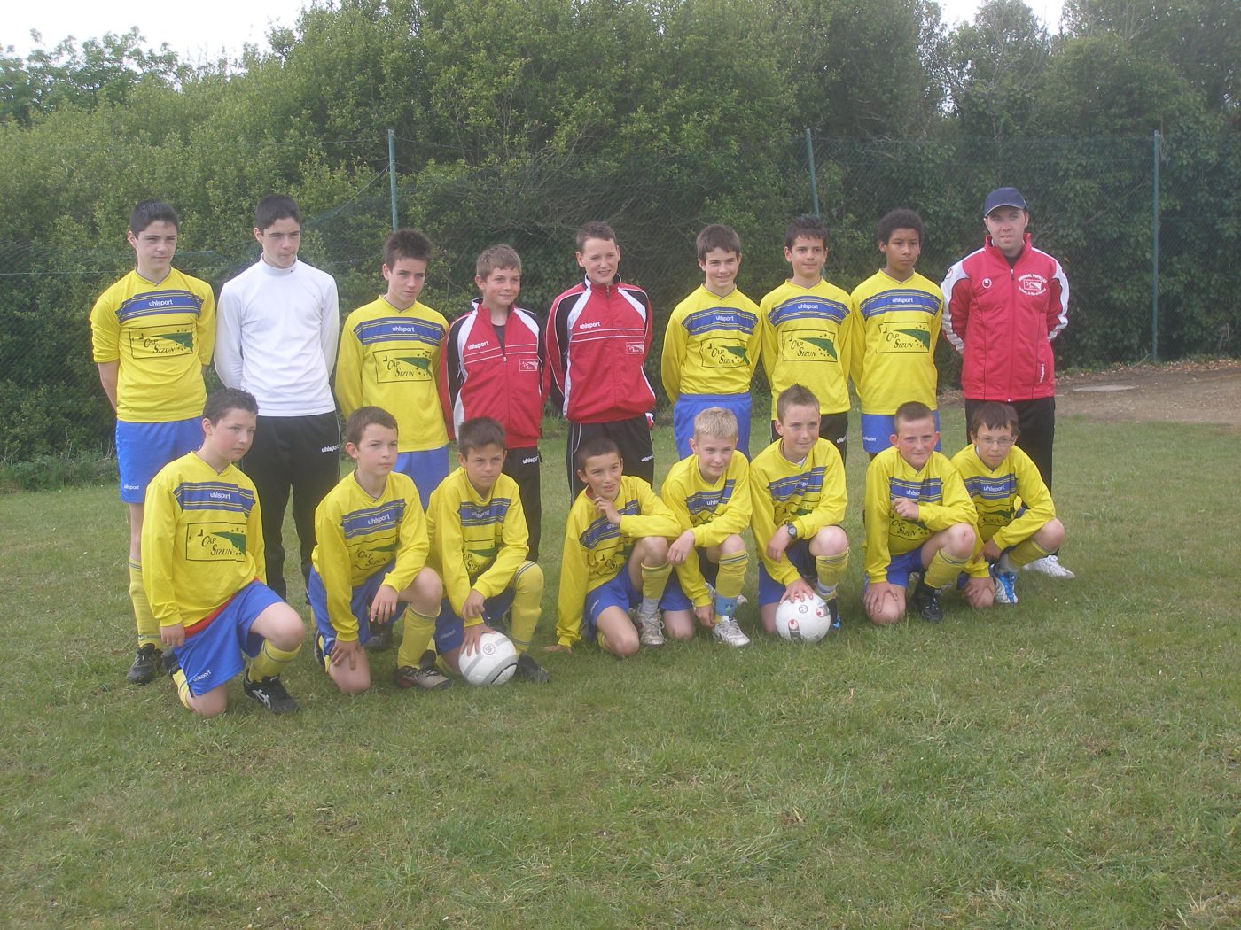 Équipe Cap Sizun Mondial pupilles 2008