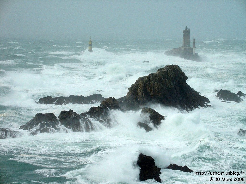 Beg Ar Raz ... Tempête du 10 Mars 2008 ...