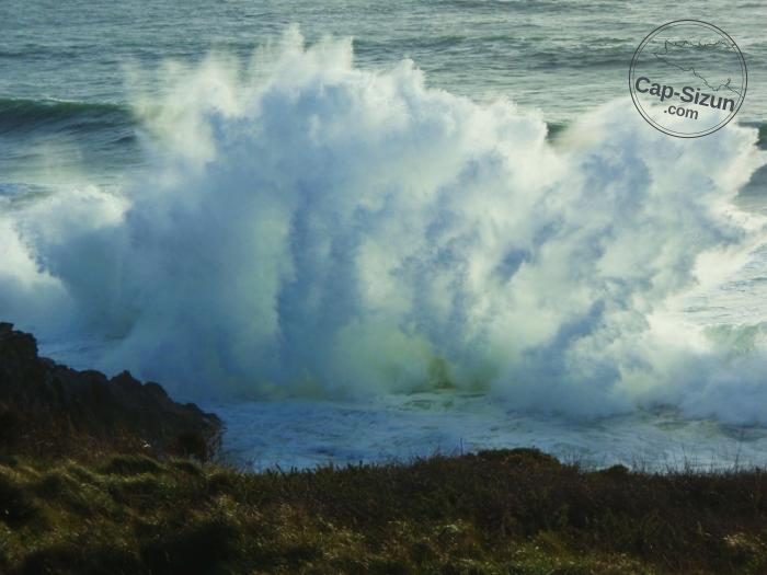 Vague géante à Pors Loubous