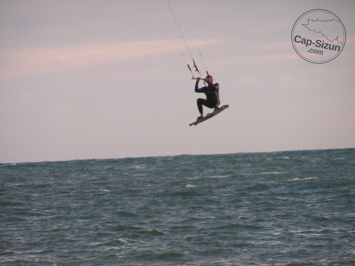 Sky-surf dans l'anse du Loch
