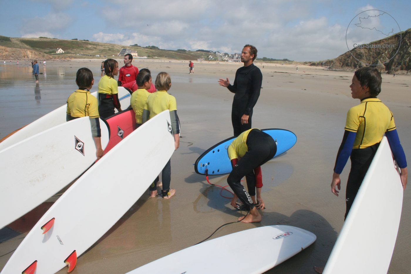 Breafing sur la plage