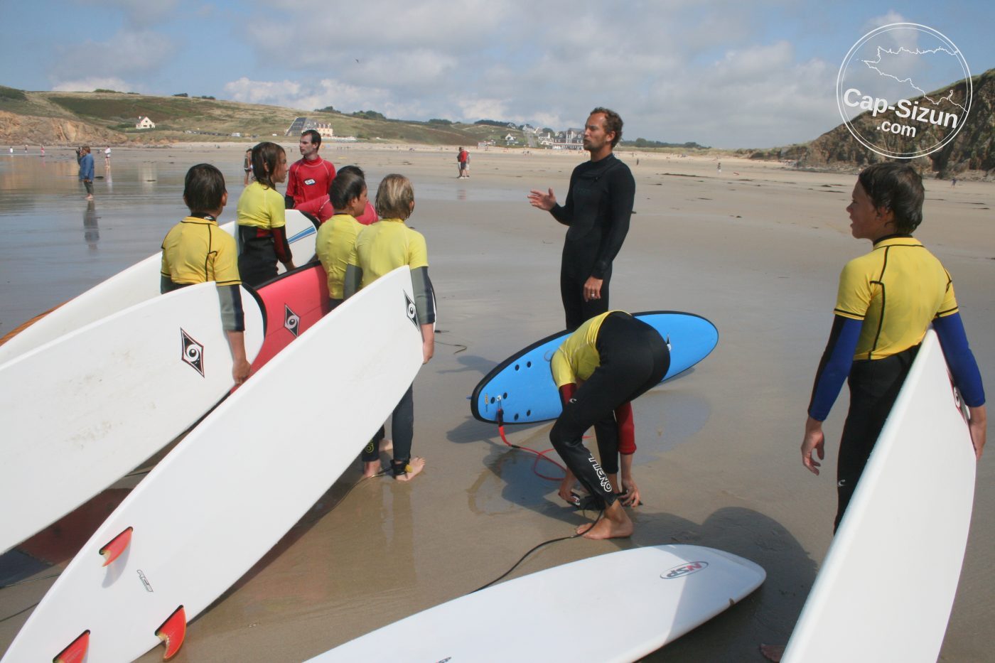 Breafing sur la plage
