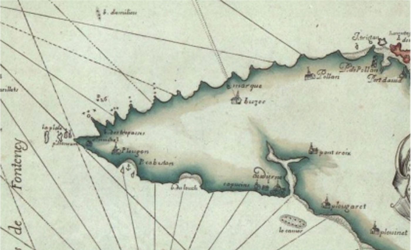 Le Cap Sizun en 1684