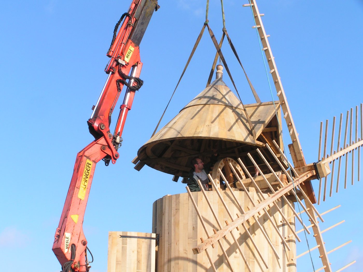 Montage du Moulin Kandelour 