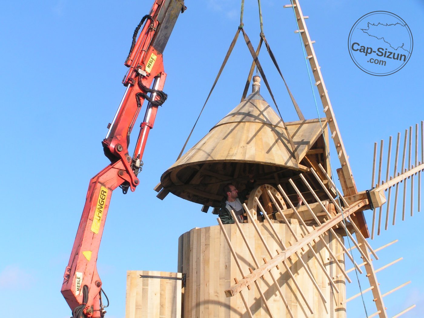 Montage du Moulin Kandelour 