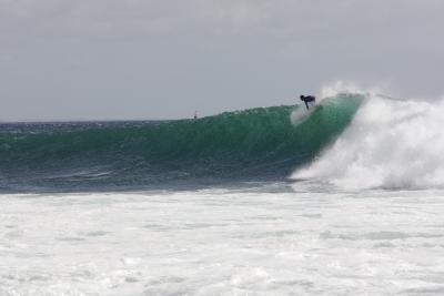 Surfeur à l'ile aux Vaches