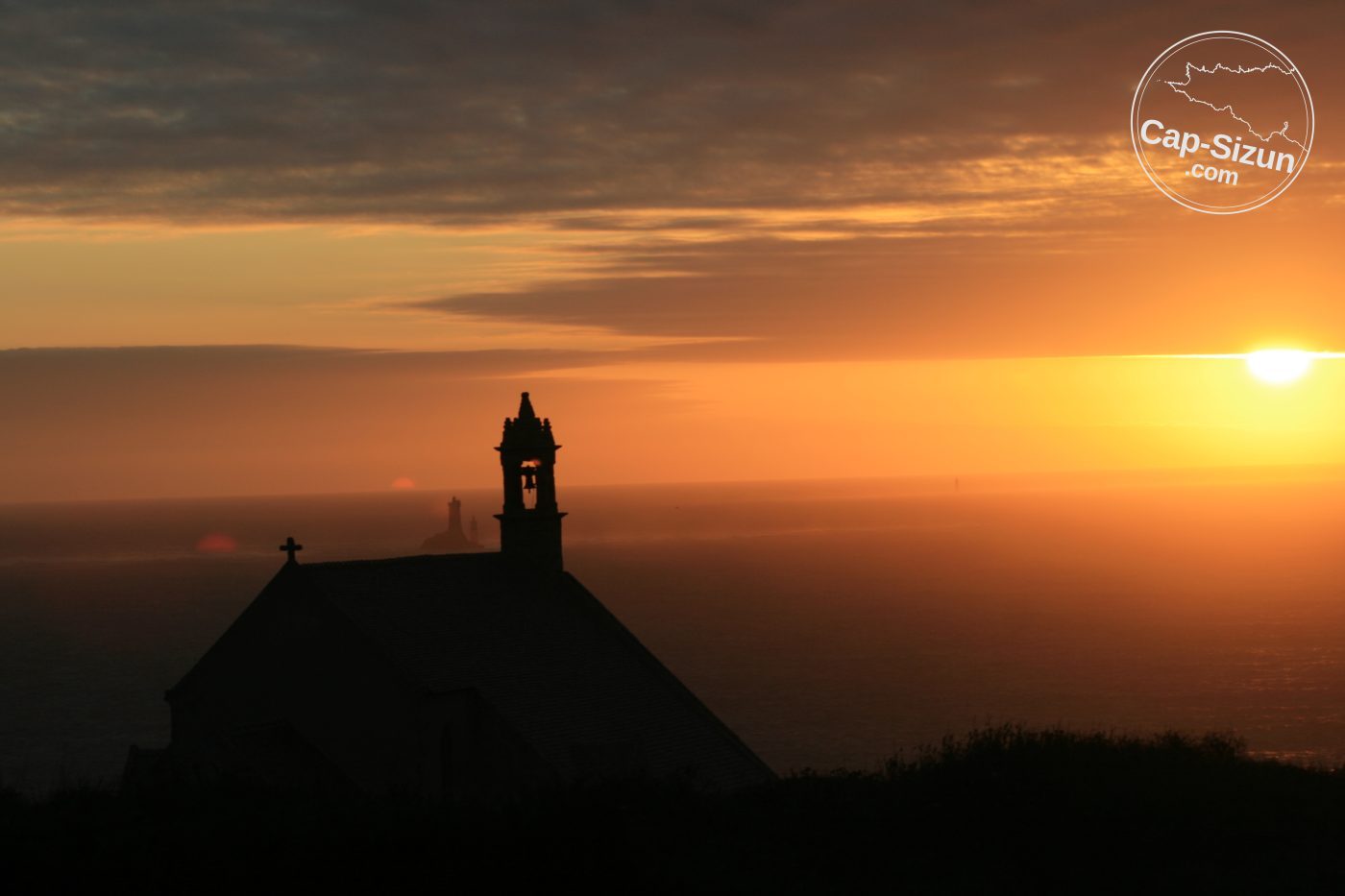 Coucher de soleil sur la pointe du Van